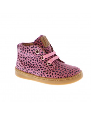 Jochie-Freaks Kinderschoenen 23100 roze leopard